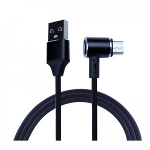 KPS-9221CB Der Ohrstöpsel Typ 90 Grad Tuch Braid USB-Kabel